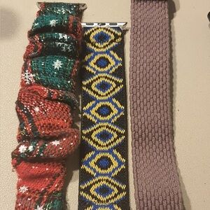 🦋10/$20🦋 Lot of 3 Apple Watch Unisex Stretch Bands